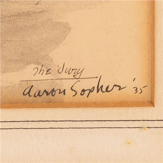 Aaron Sopher | The Jury (35) | MutualArt