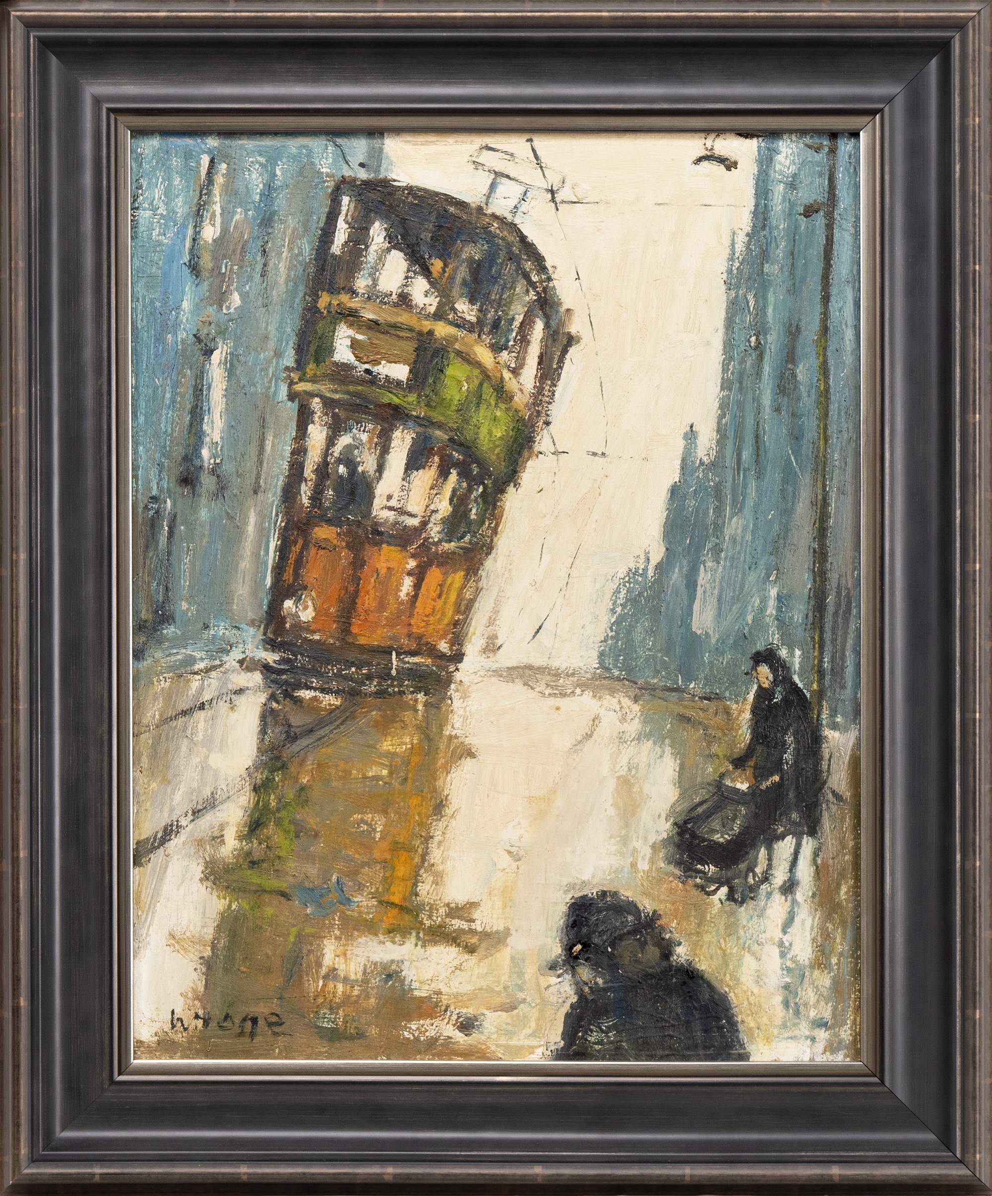 Herbert Bannister Whone | A Glasgow Tram | MutualArt