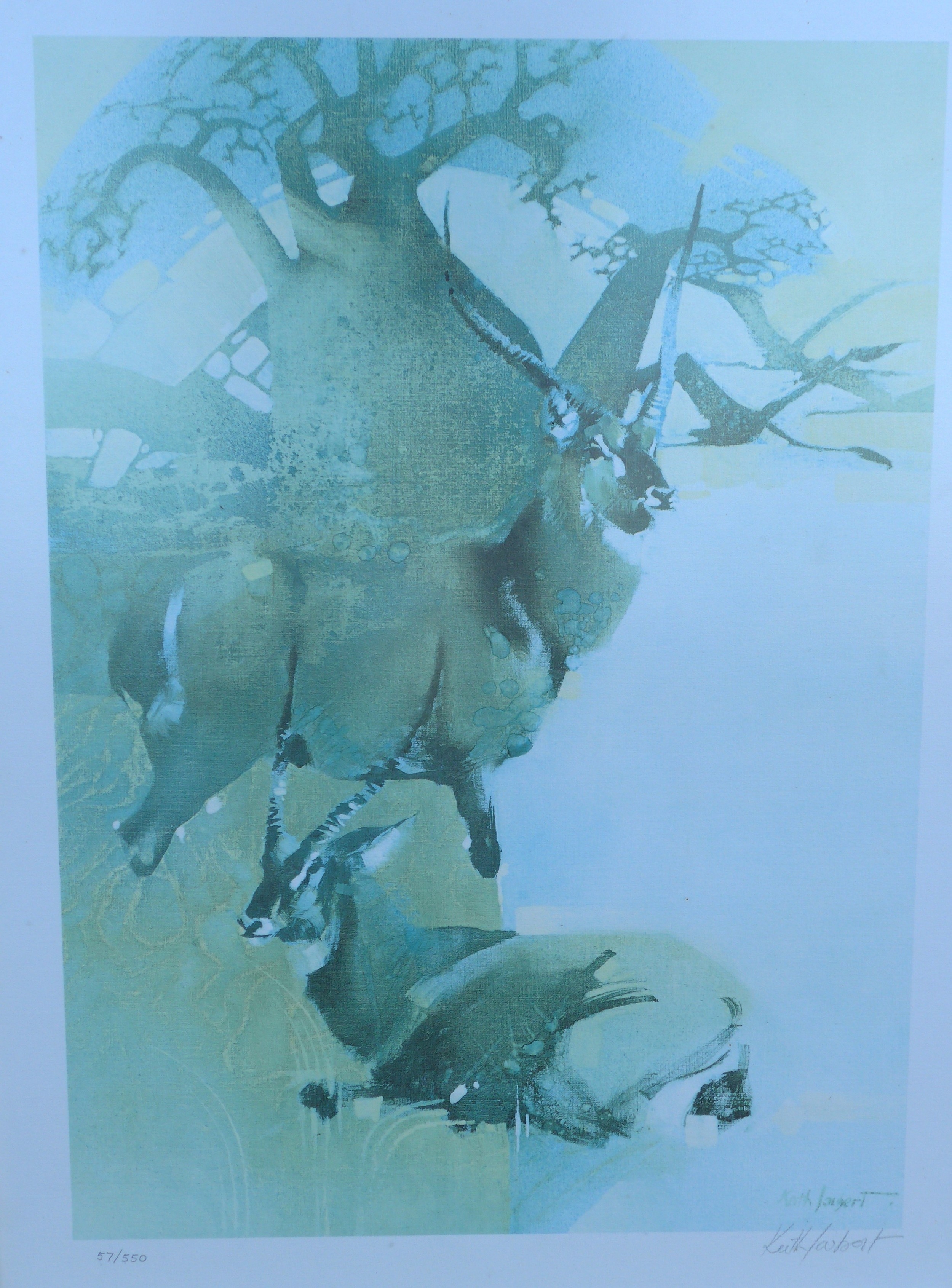 Keith Joubert | A set of four framed and glazed limited edition prints ...