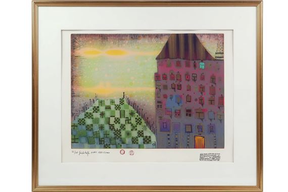 Gespräch mit Jenseits - Friedensreich Hundertwasser