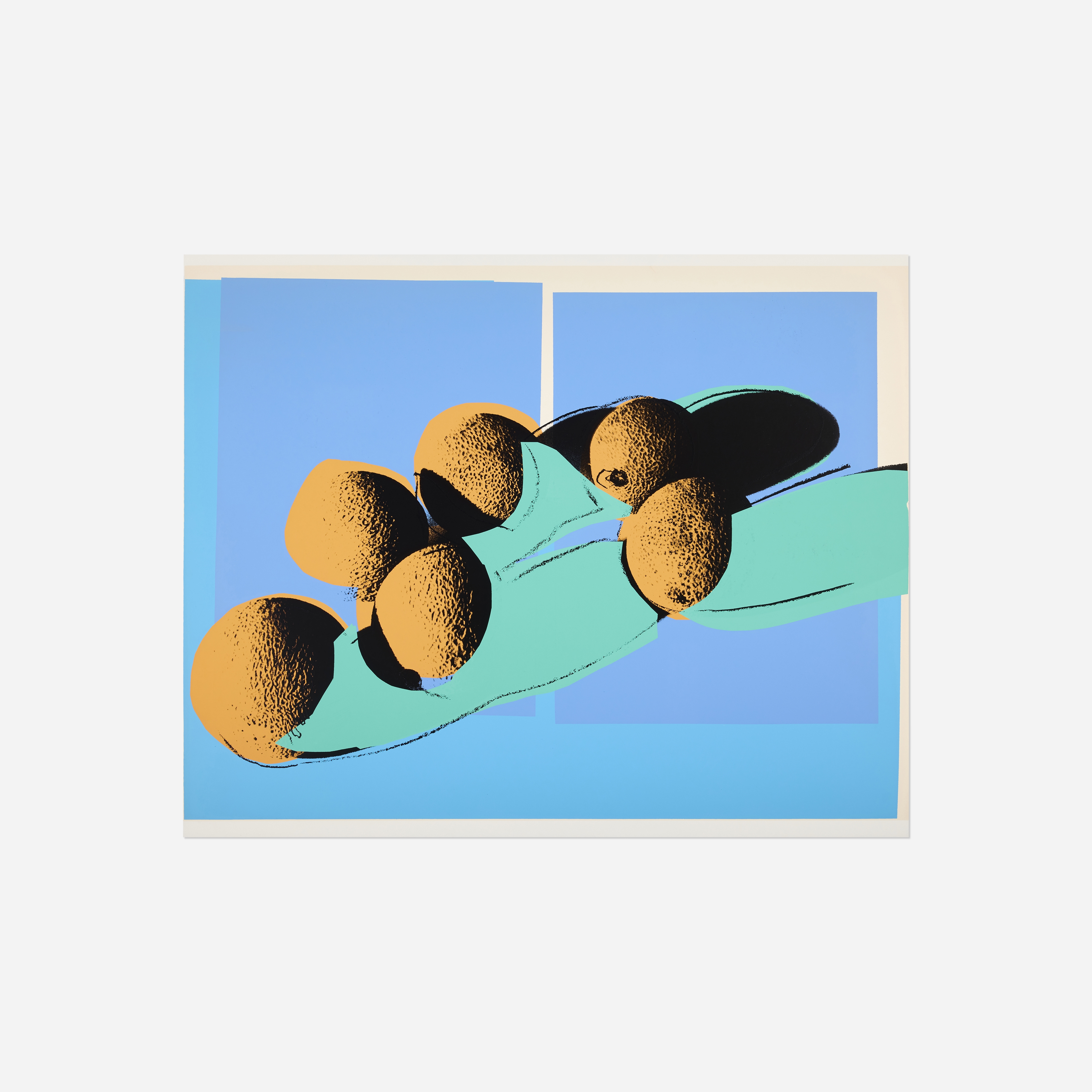 Andy Warhol | Cantaloupes I (from the Space Fruit: Still Lifes ...
