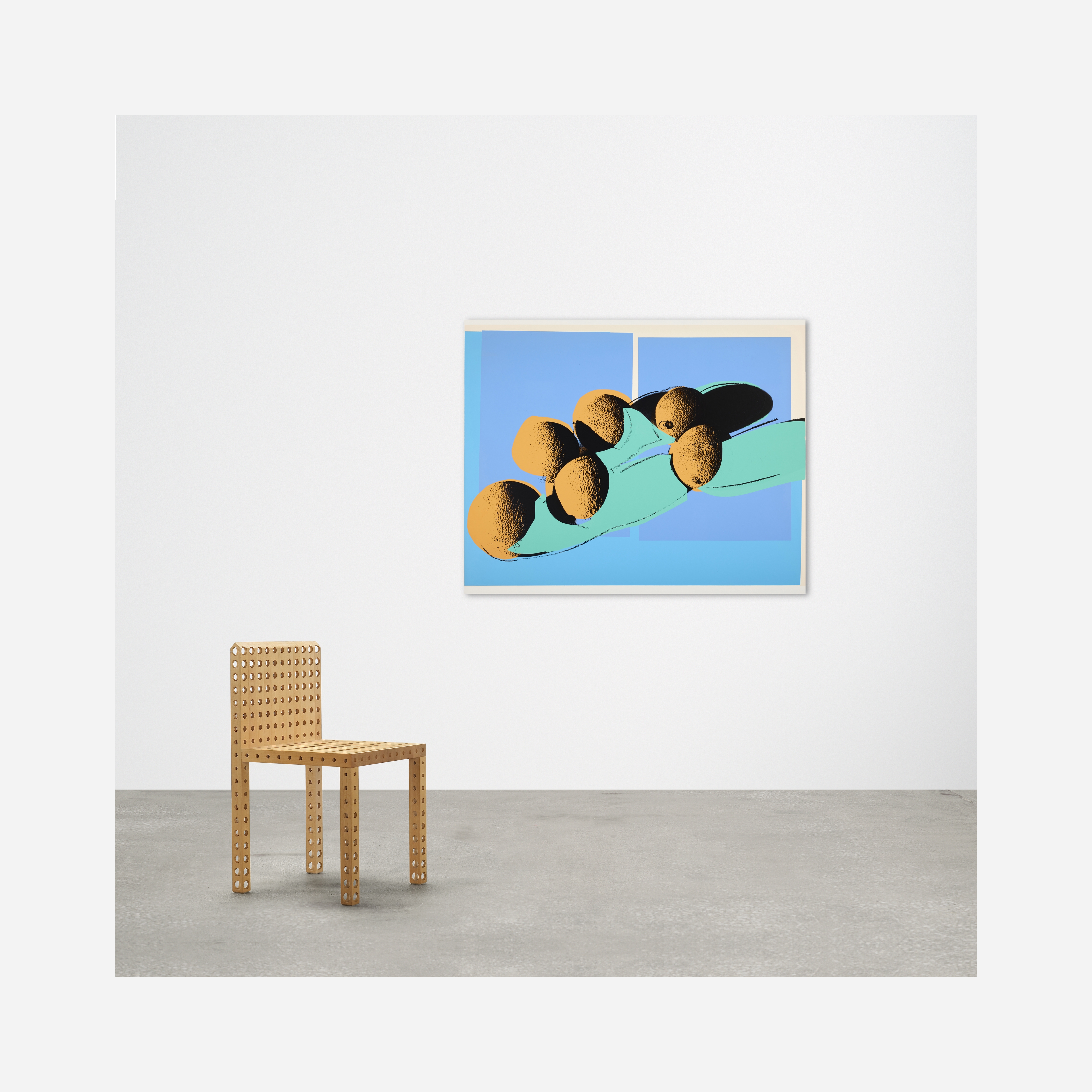 Andy Warhol | Cantaloupes I (from the Space Fruit: Still Lifes ...