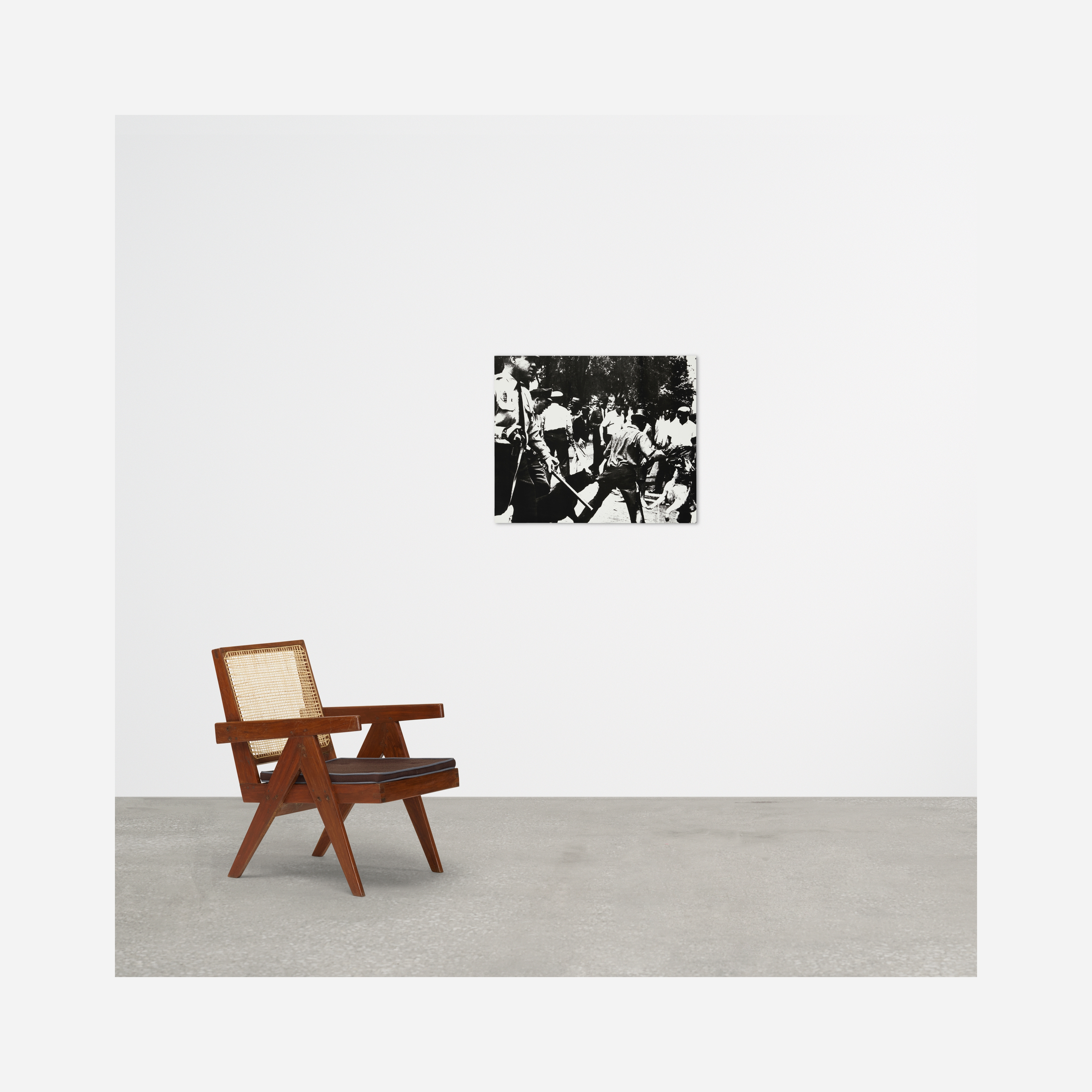 Andy Warhol | Birmingham Race Riot (from the X + X (Ten Works by Ten ...