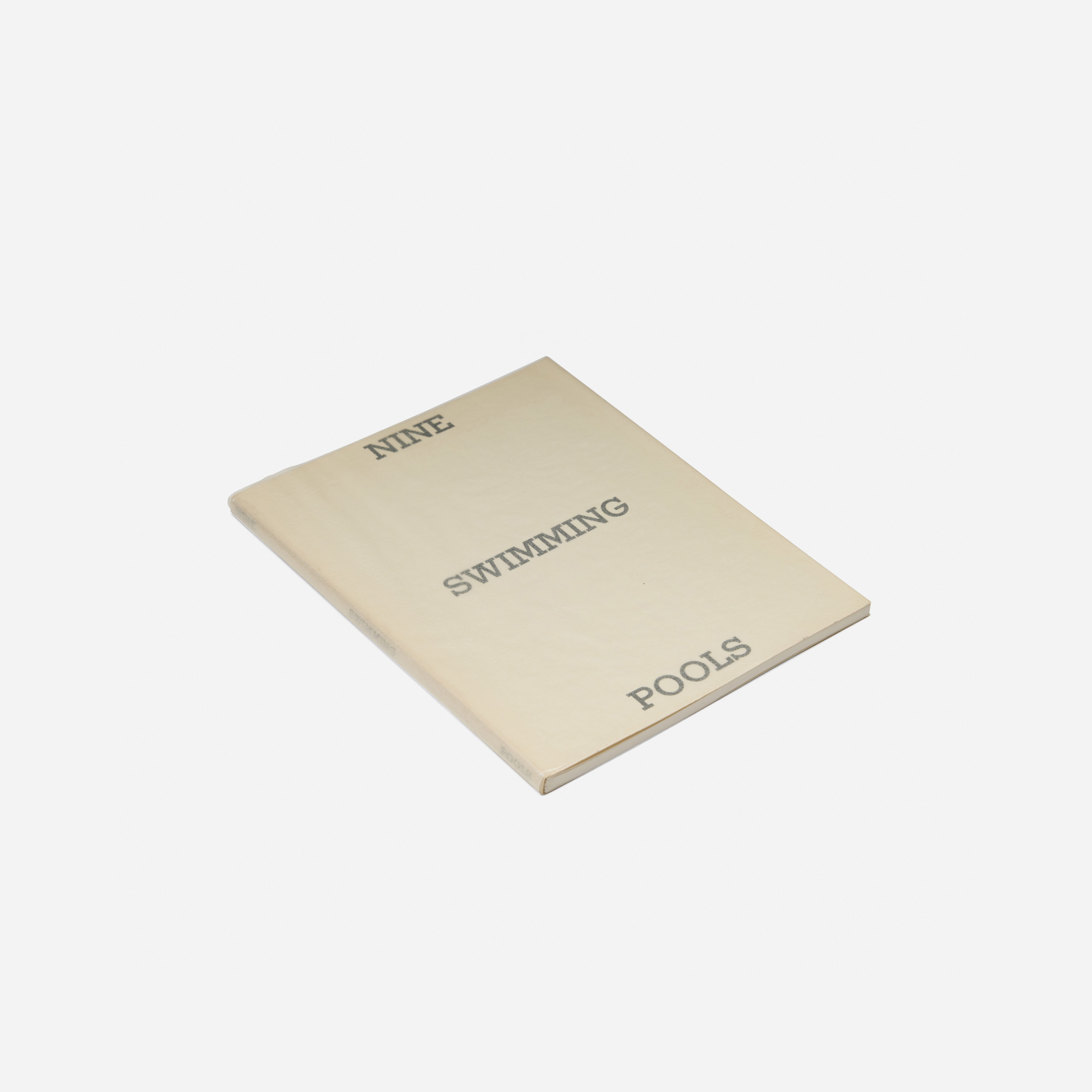 Ed Ruscha | Nine Swimming Pools and a Broken Glass (1968 - 1976 ...