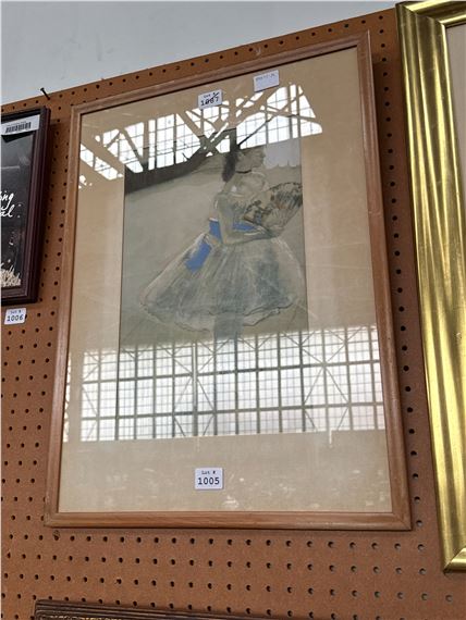 Framed Lithograph, After Degas - Edgar Degas