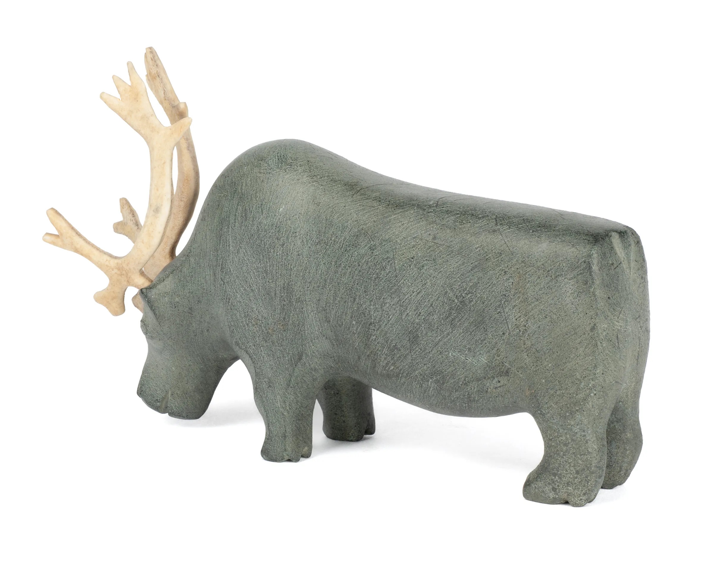 George Tatanniq | Standing Caribou (Late 1970s) | MutualArt