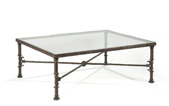 Sculptural coffee table, Grecque model