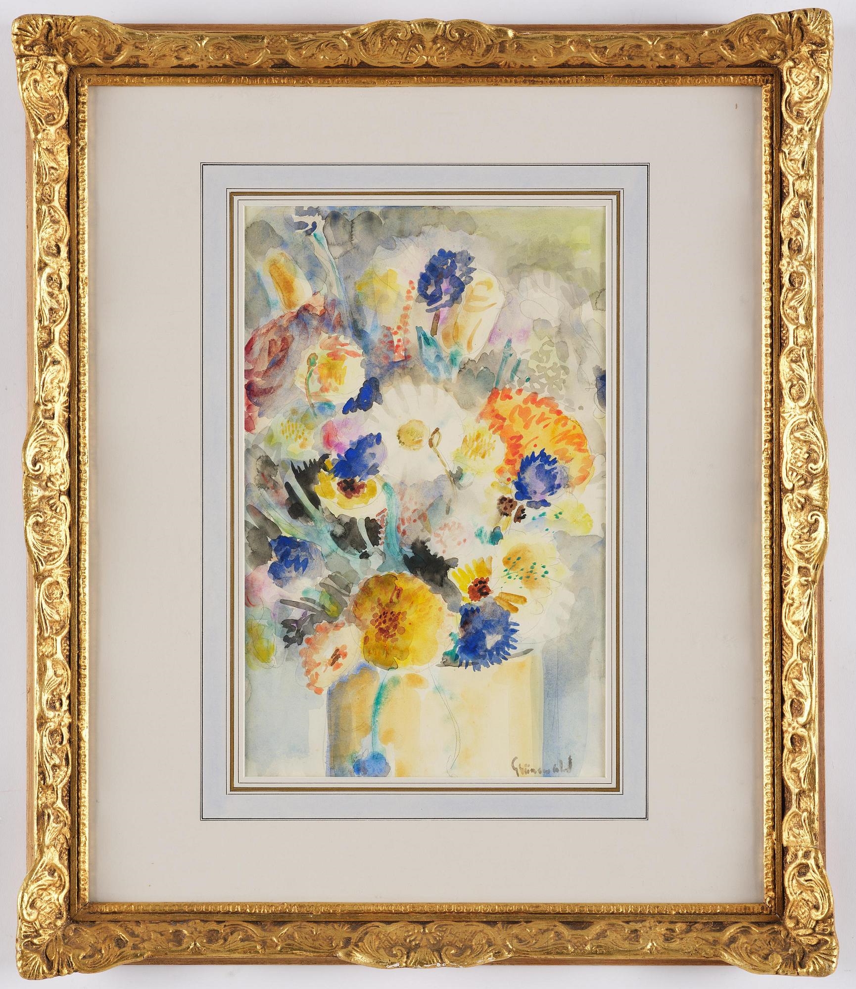 Isaac Grünewald | Flower still life | MutualArt