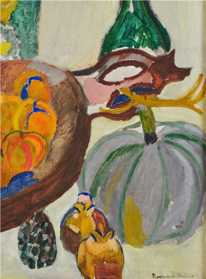 Marguerite Matisse | Still life with fruits | MutualArt