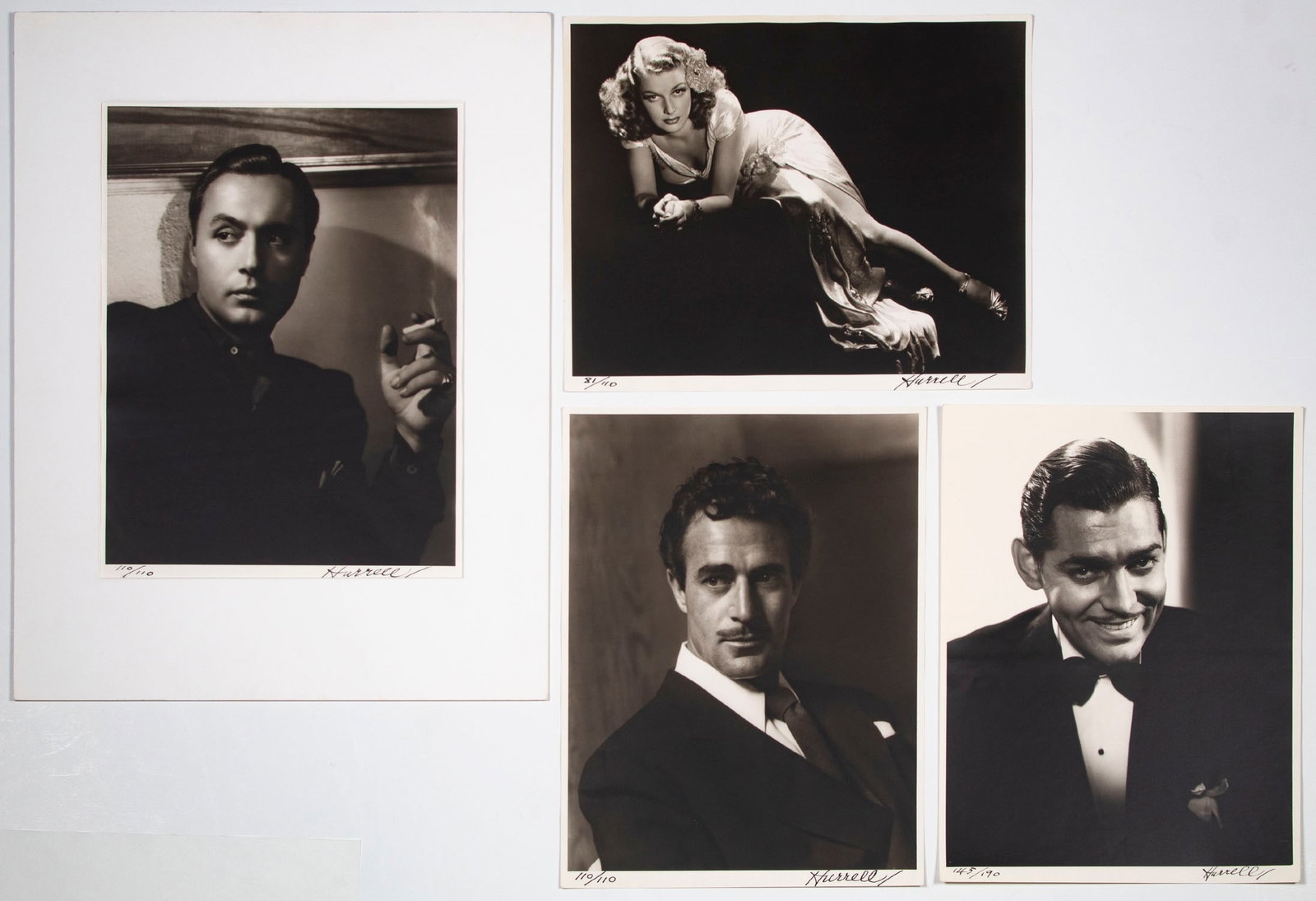 George Hurrell | four gelatin silver prints | MutualArt