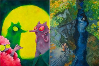 Clasutta & C.K.Koh: Through Reverie: Love and Memory - Whitestone Gallery, Singapore