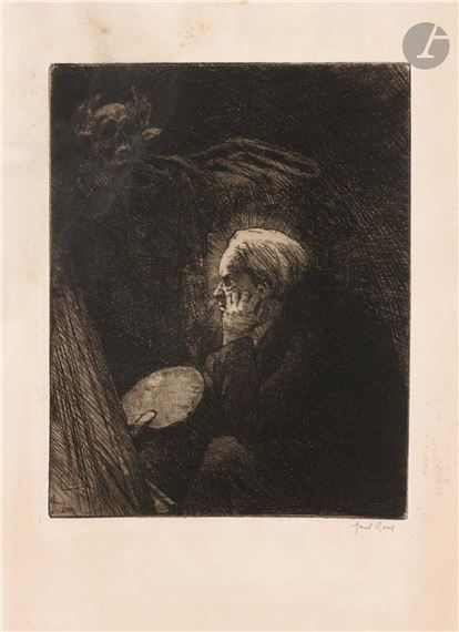 Marcel Roux | Danse macabre (1904 - 1905) | MutualArt