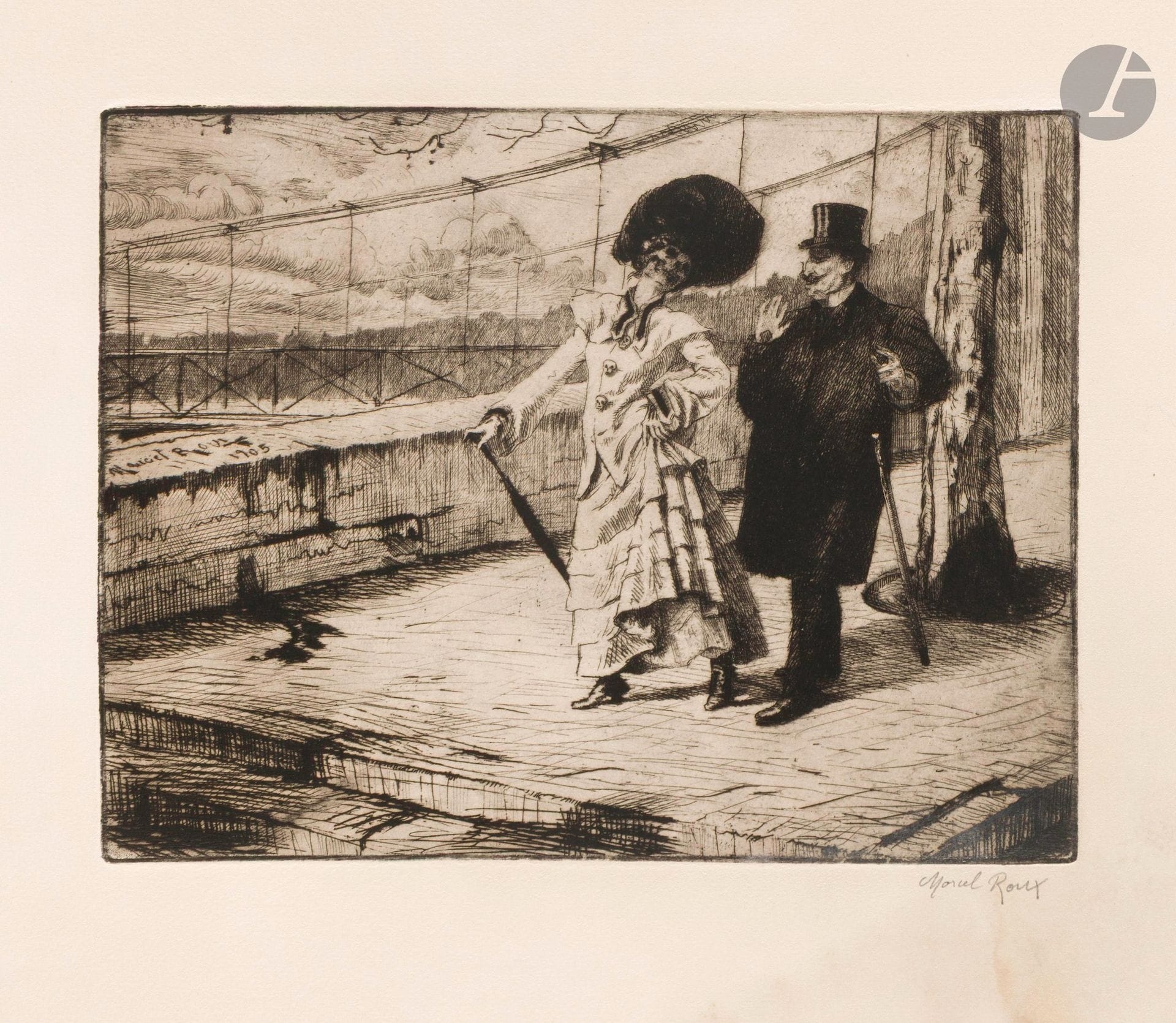 Marcel Roux | Danse macabre (1904 - 1905) | MutualArt