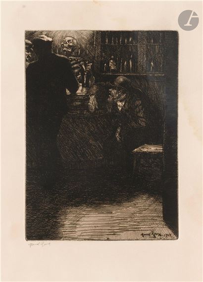 Marcel Roux | Danse macabre (1904 - 1905) | MutualArt