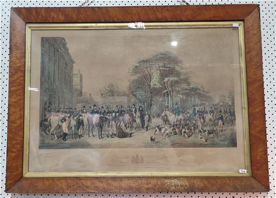 The Meet at Beaufort - Henry Barraud