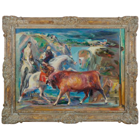 Jon Corbino | Bull in Quarry (1942 - 1951) | MutualArt