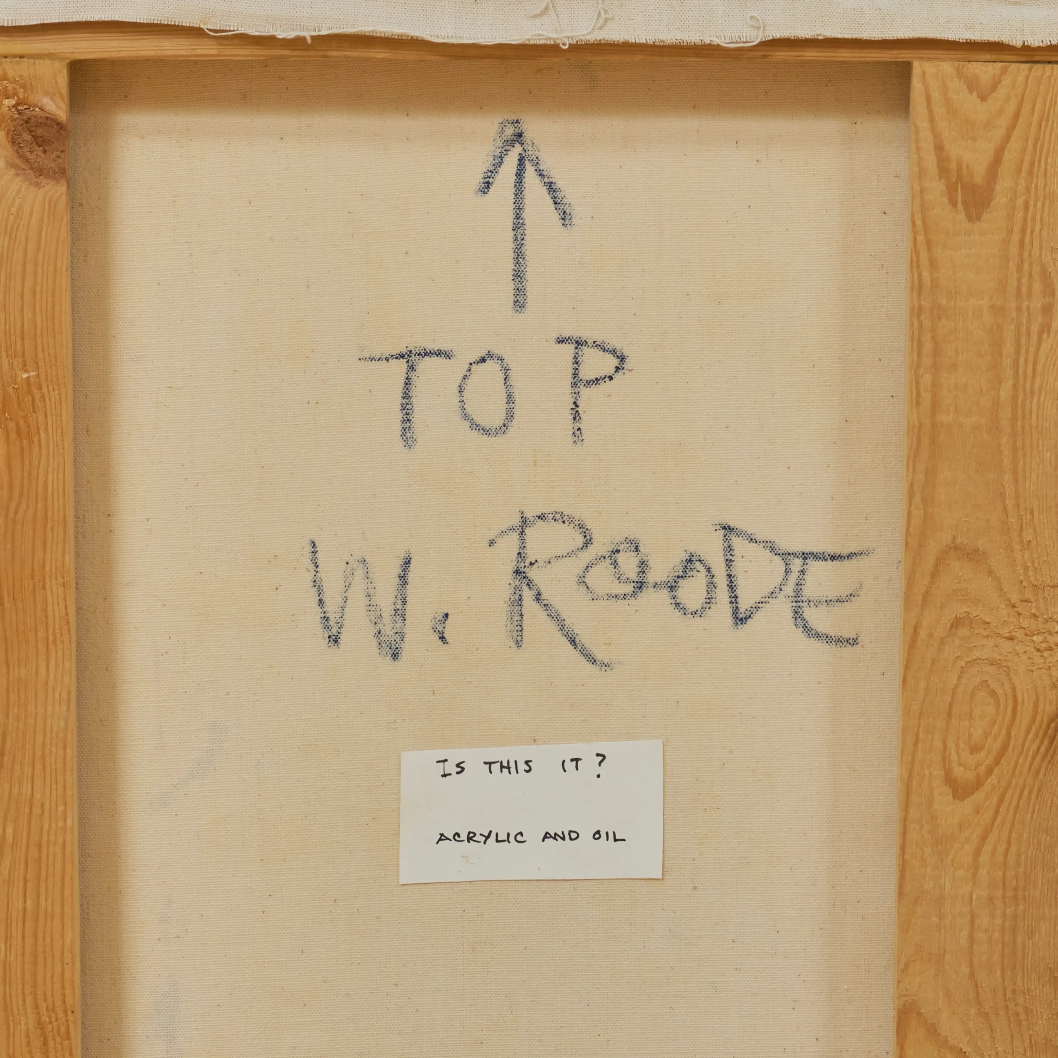 William Roode | Is This It (1983 - 1984) | MutualArt