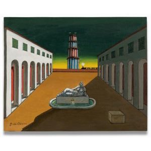 Giorgio de Chirico | Piazza d'Italia (1972) | MutualArt