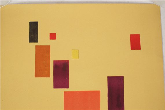 Wassily Kandinsky | Rectangles on Yellow | MutualArt