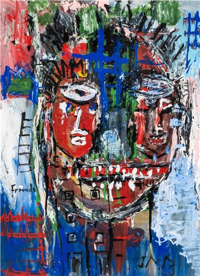 Jean-Michel Basquiat | To Repel Ghosts (1985) | MutualArt