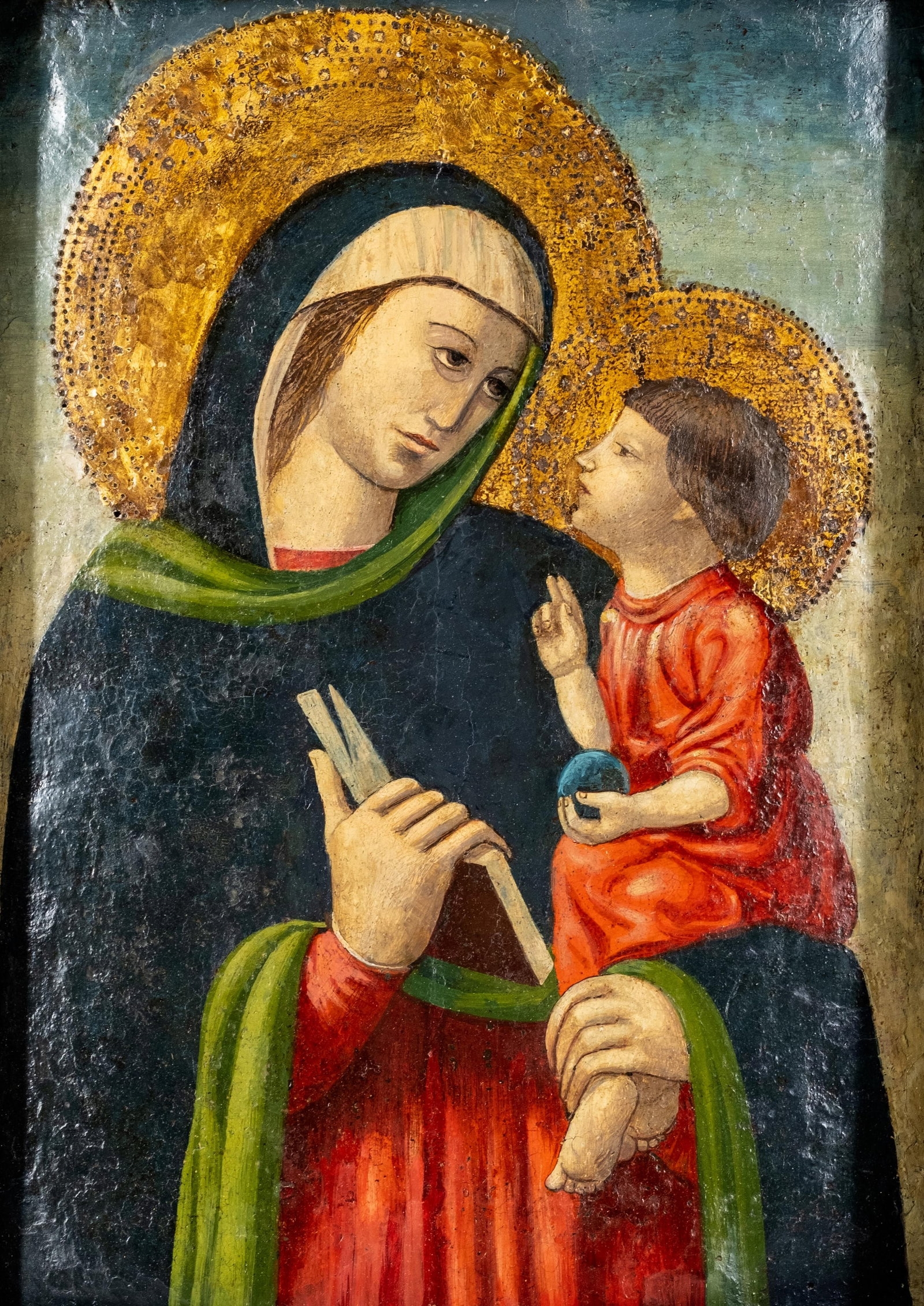 Italian Renaissance School | Italian Renaissance Polychrome Painting ...