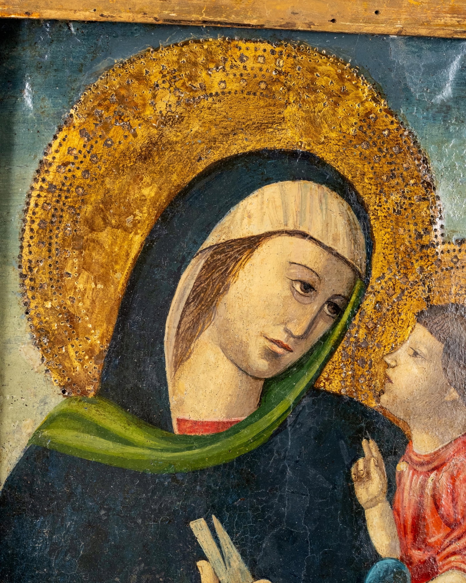 Italian Renaissance School | Italian Renaissance Polychrome Painting ...