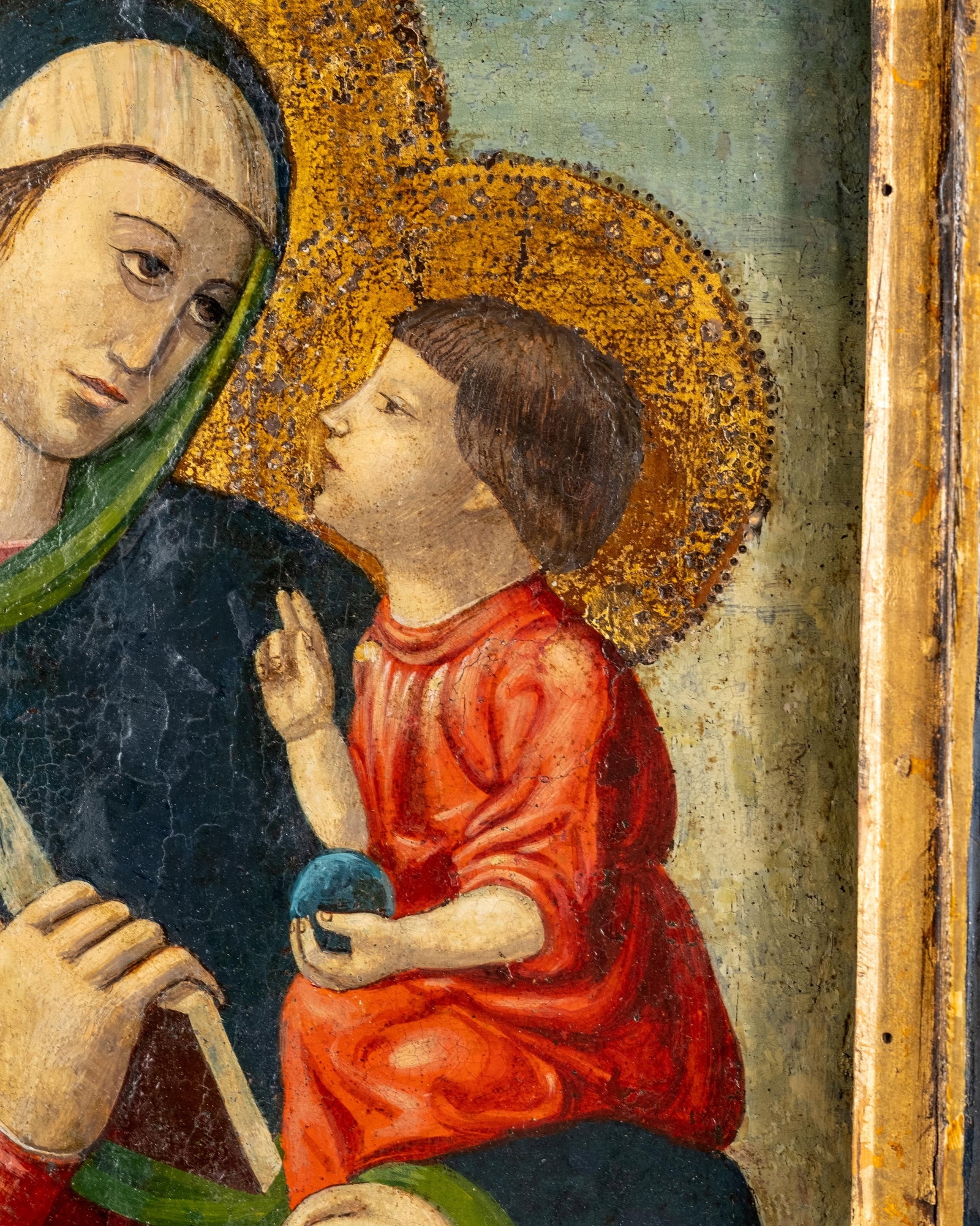 Italian Renaissance School | Italian Renaissance Polychrome Painting ...