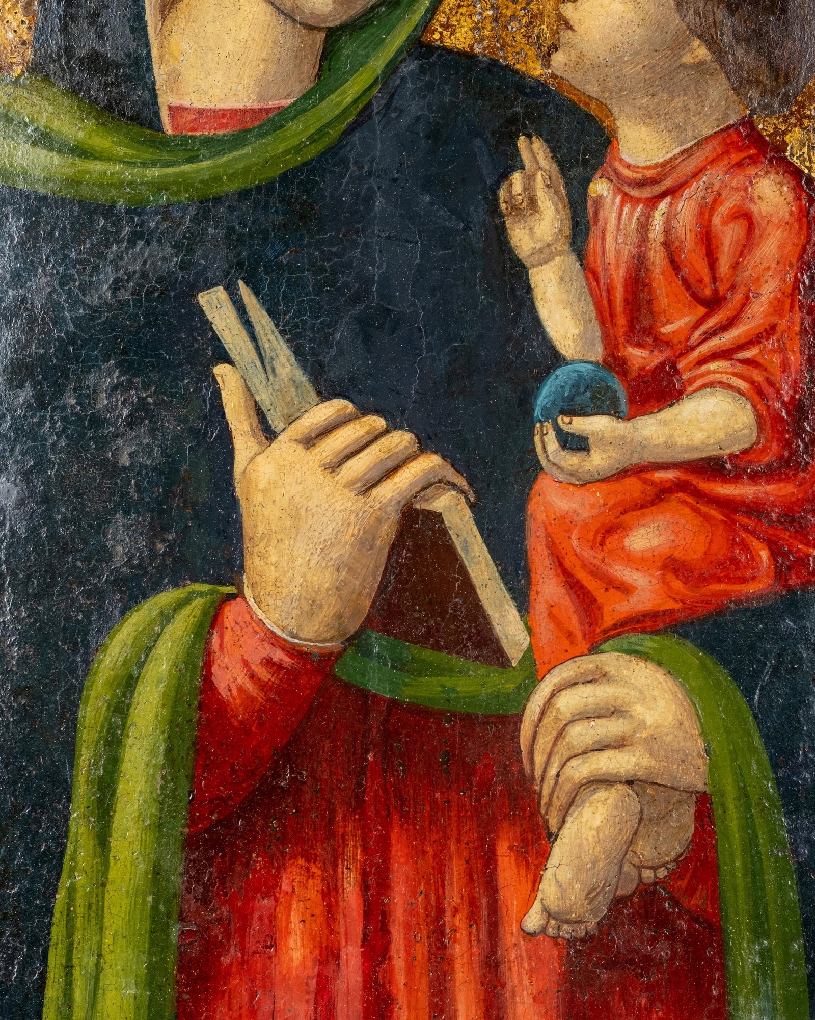 Italian Renaissance School | Italian Renaissance Polychrome Painting ...