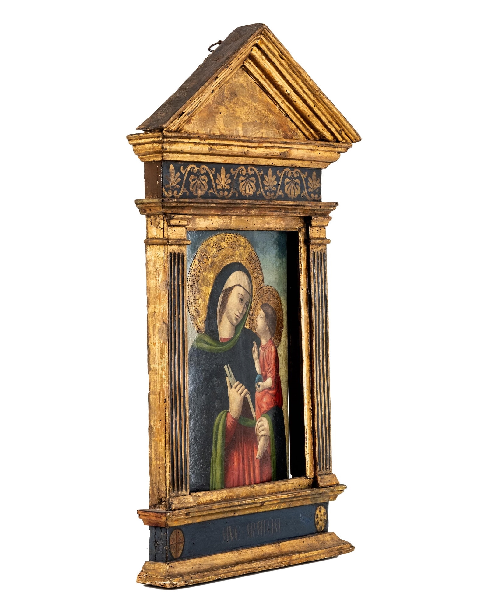 Italian Renaissance School | Italian Renaissance Polychrome Painting ...