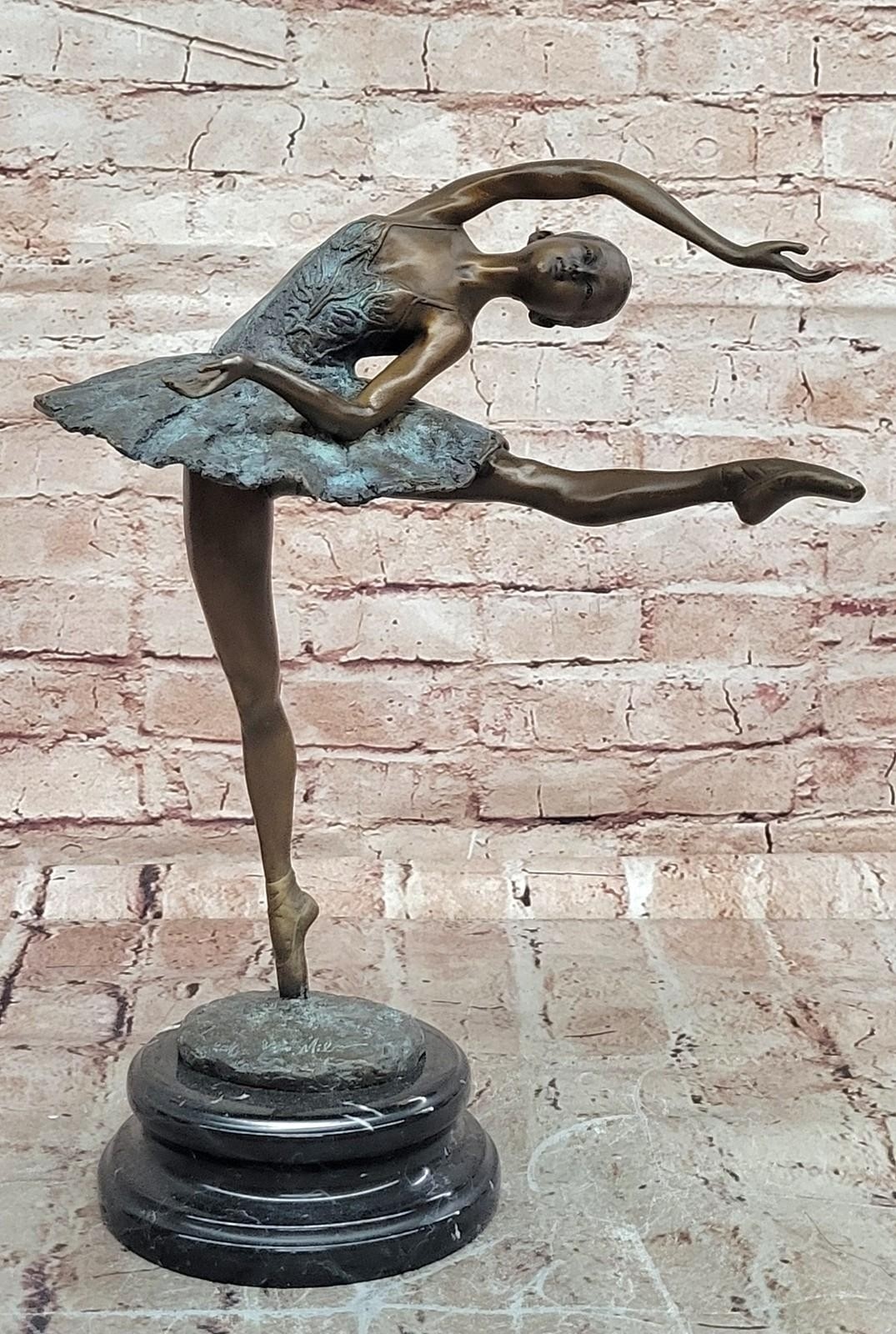 Miguel Fernando López (Milo) | Milo Bronze Ballet Dancer Statue Signed ...