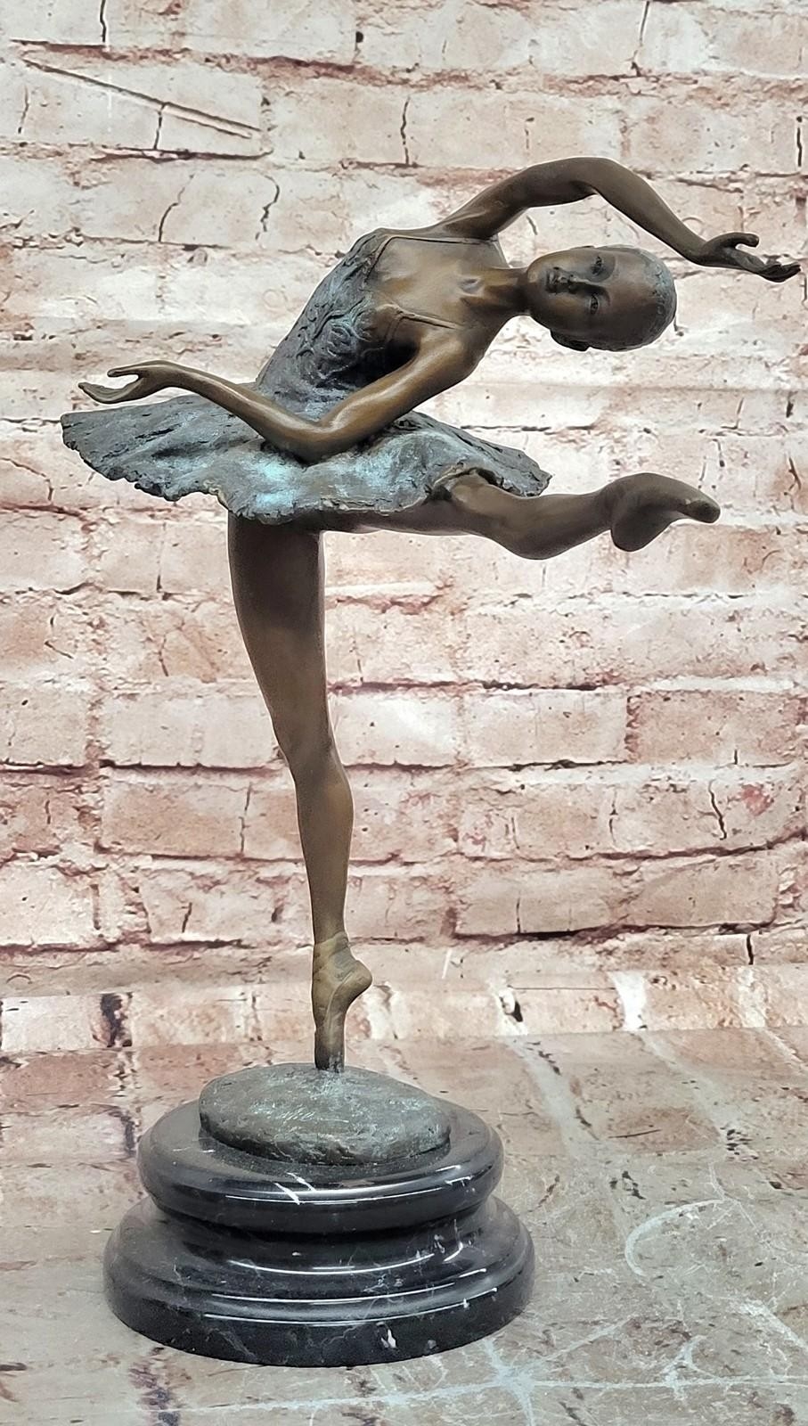 Miguel Fernando López (Milo) | Milo Bronze Ballet Dancer Statue Signed ...