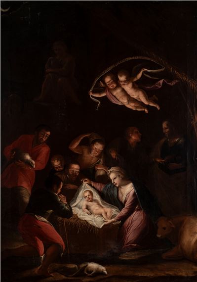 Adoration of the Shepherds - Pietro Ricchi