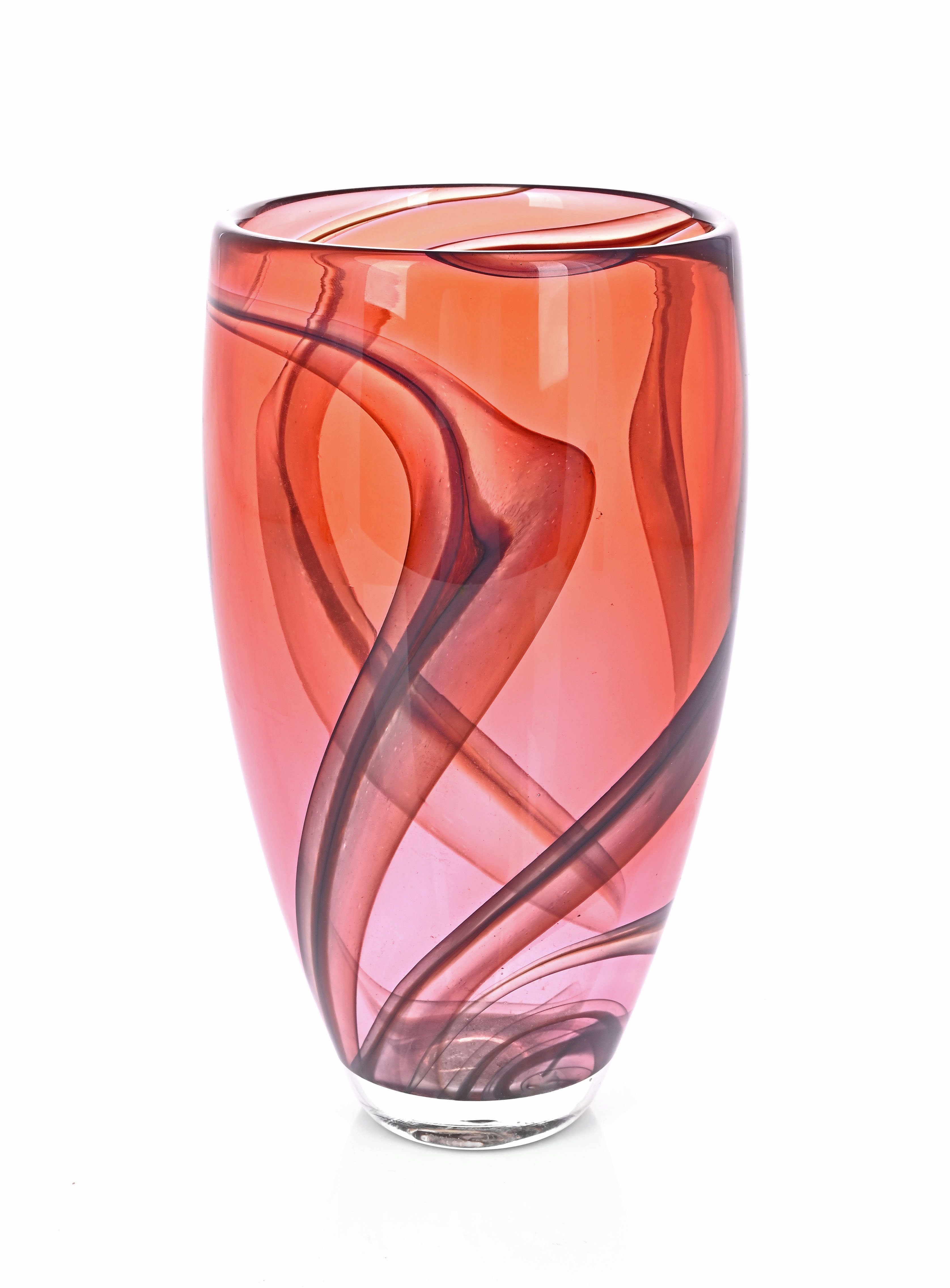 David Reade | hand-blown glass vase (2006) | MutualArt