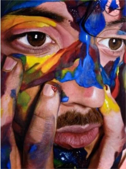 Daniel Itiose: Forms & Faces at Duran Contemporain