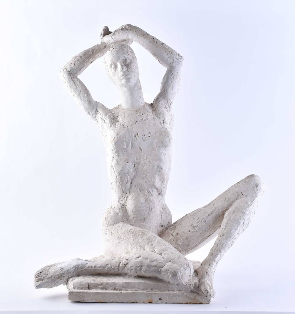 Ingeborg Hunzinger | Tänzerin am Boden (90) | MutualArt