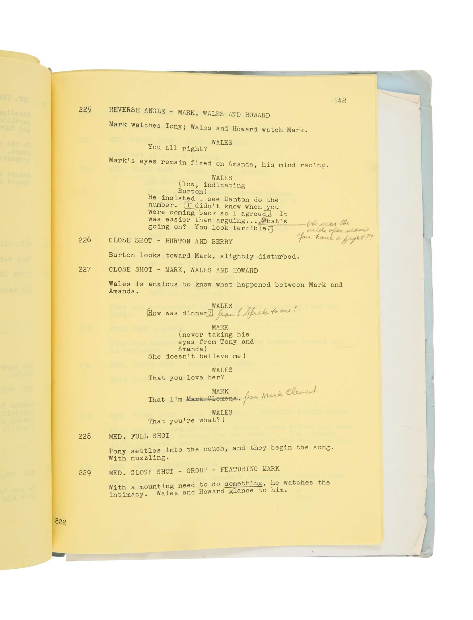 Arthur Miller | Annotated Script from “Let's Make Love (1959) | MutualArt
