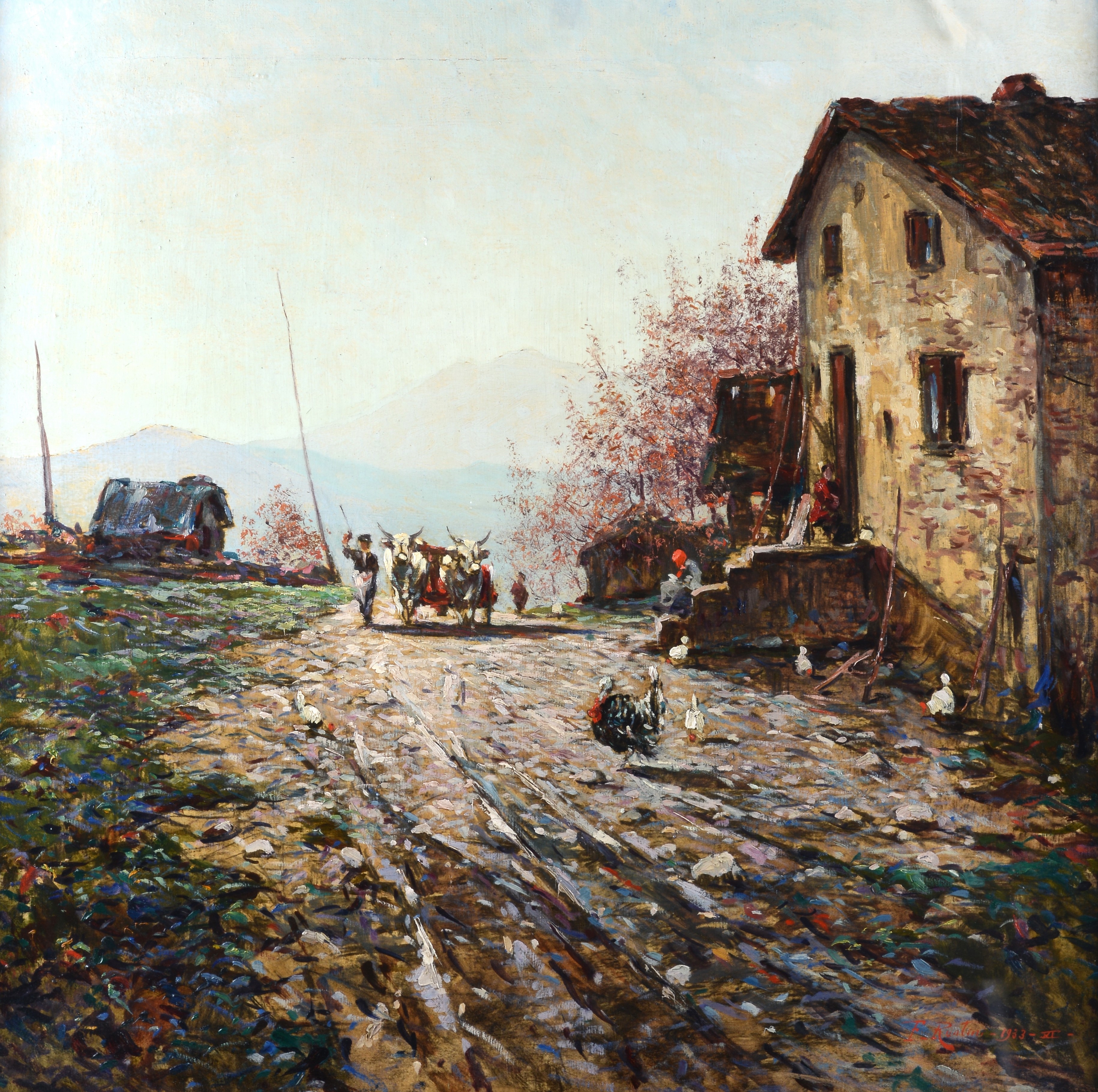 Ferruccio Rontini | Spring in Mugello (1933) | MutualArt