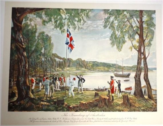 Algernon Talmage | The Founding of Australia | MutualArt