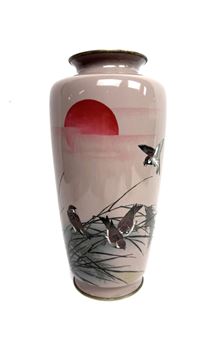 Cloisonne Baluster Vase - Namikawa Sosuke