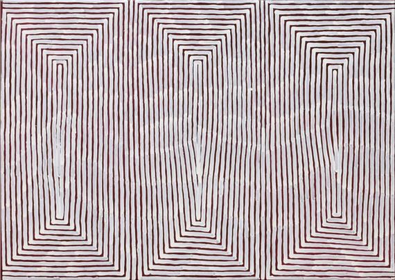 George Hairbrush Tjungurrayi | Tingari (2023) | MutualArt