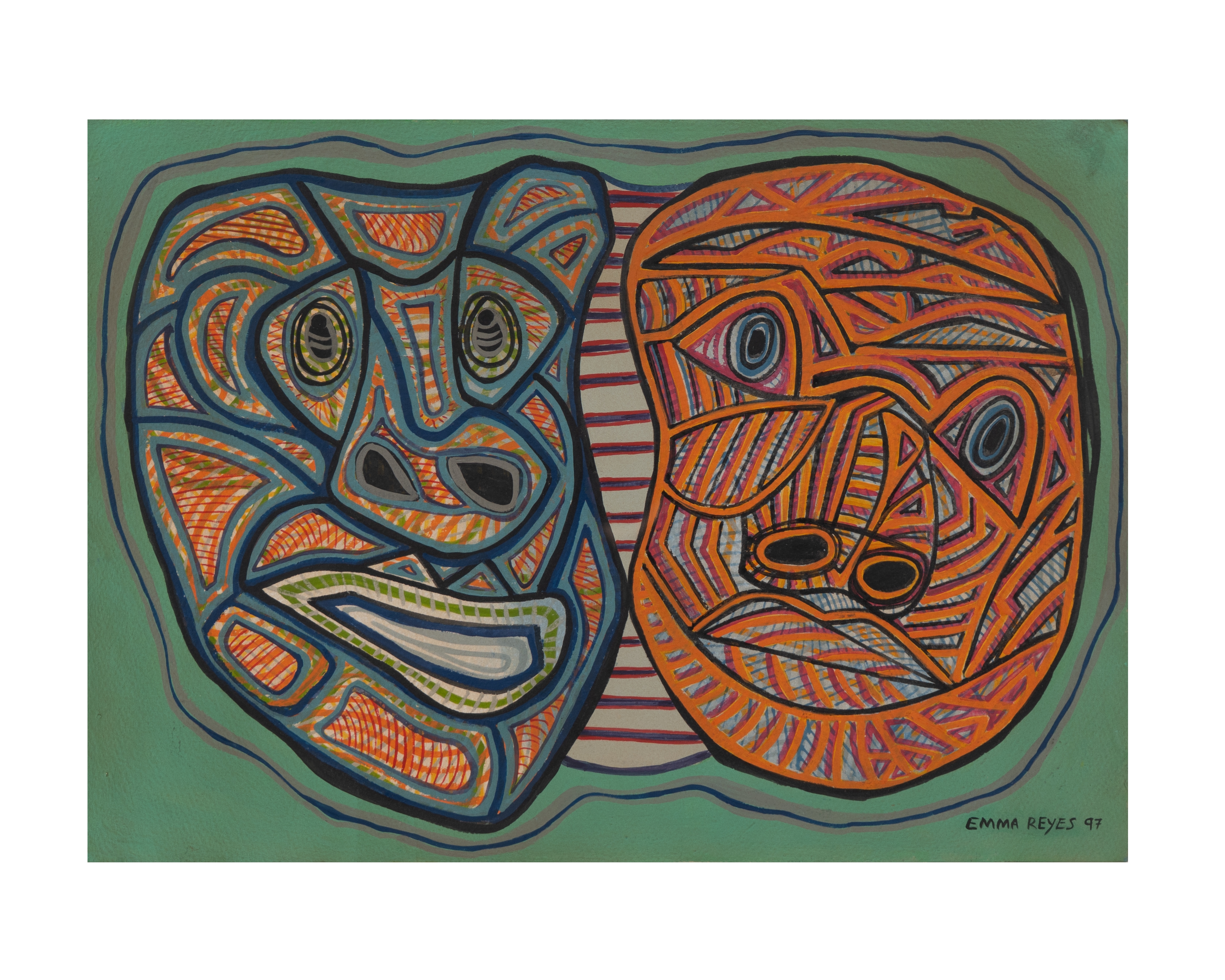 Emma Reyes | Sin título, 1997 (1997) | MutualArt