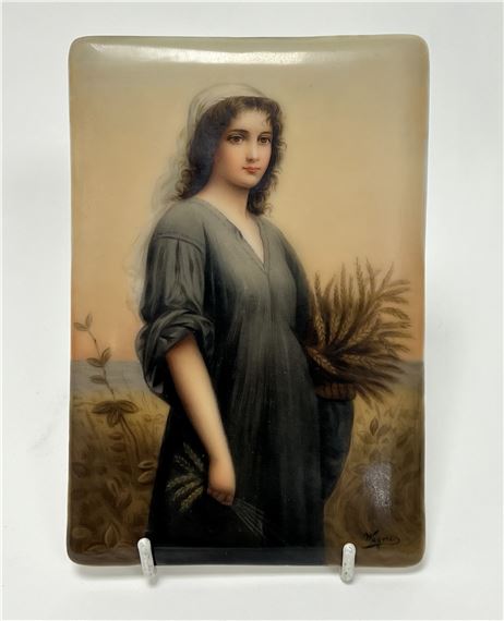 Charles Zacharie Landelle | portrait of an oriental woman | MutualArt