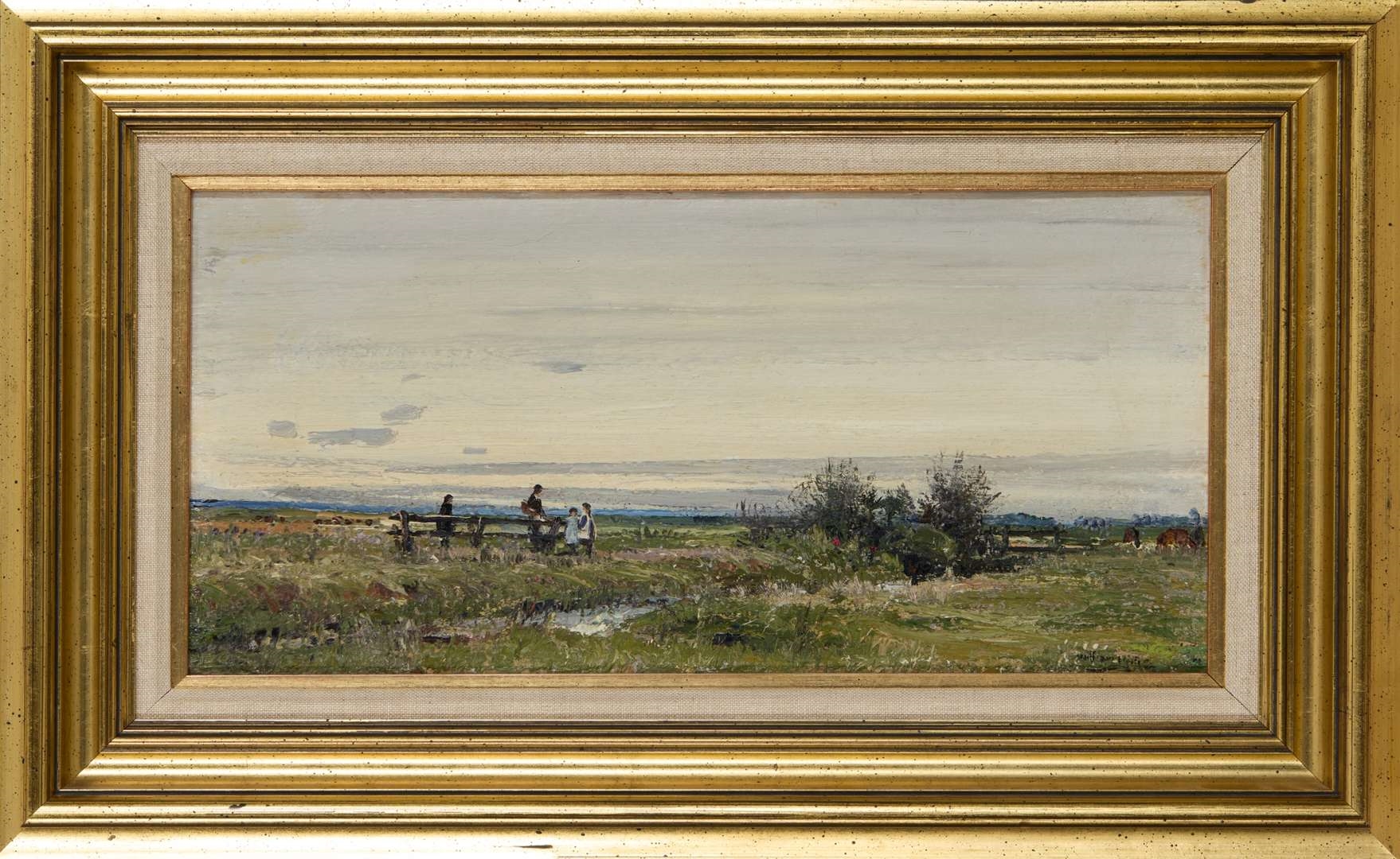 William Page Atkinson Wells | IN THE FIELDS | MutualArt