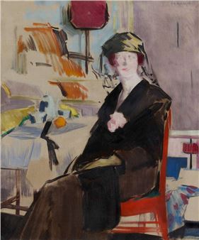 Interior: The Lady in Black