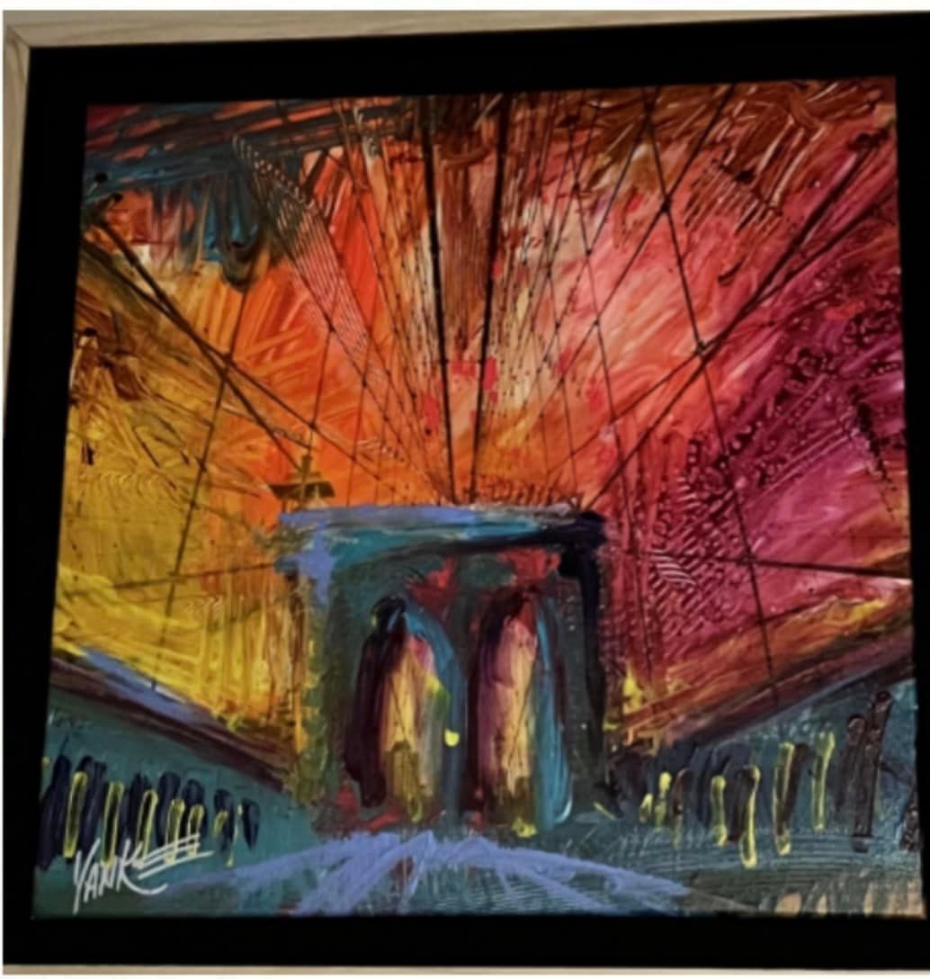 Tim Yanke | New York Yanke (Brooklyn Bridge) (2020) | MutualArt