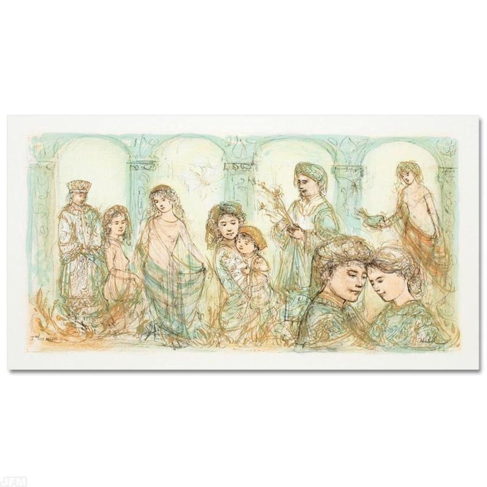 Edna Hibel | Solomon's Court Limited Edition Lithograph | MutualArt