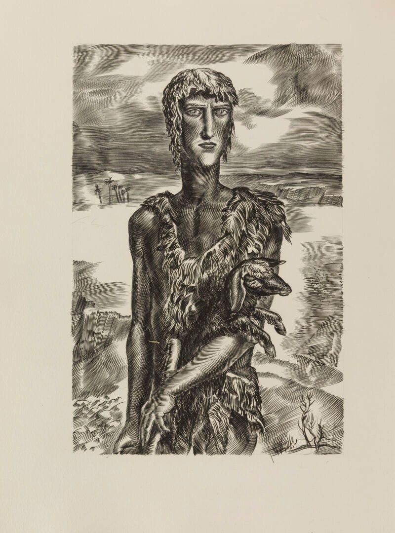 Albert Decaris | David et Salomon (1933) | MutualArt