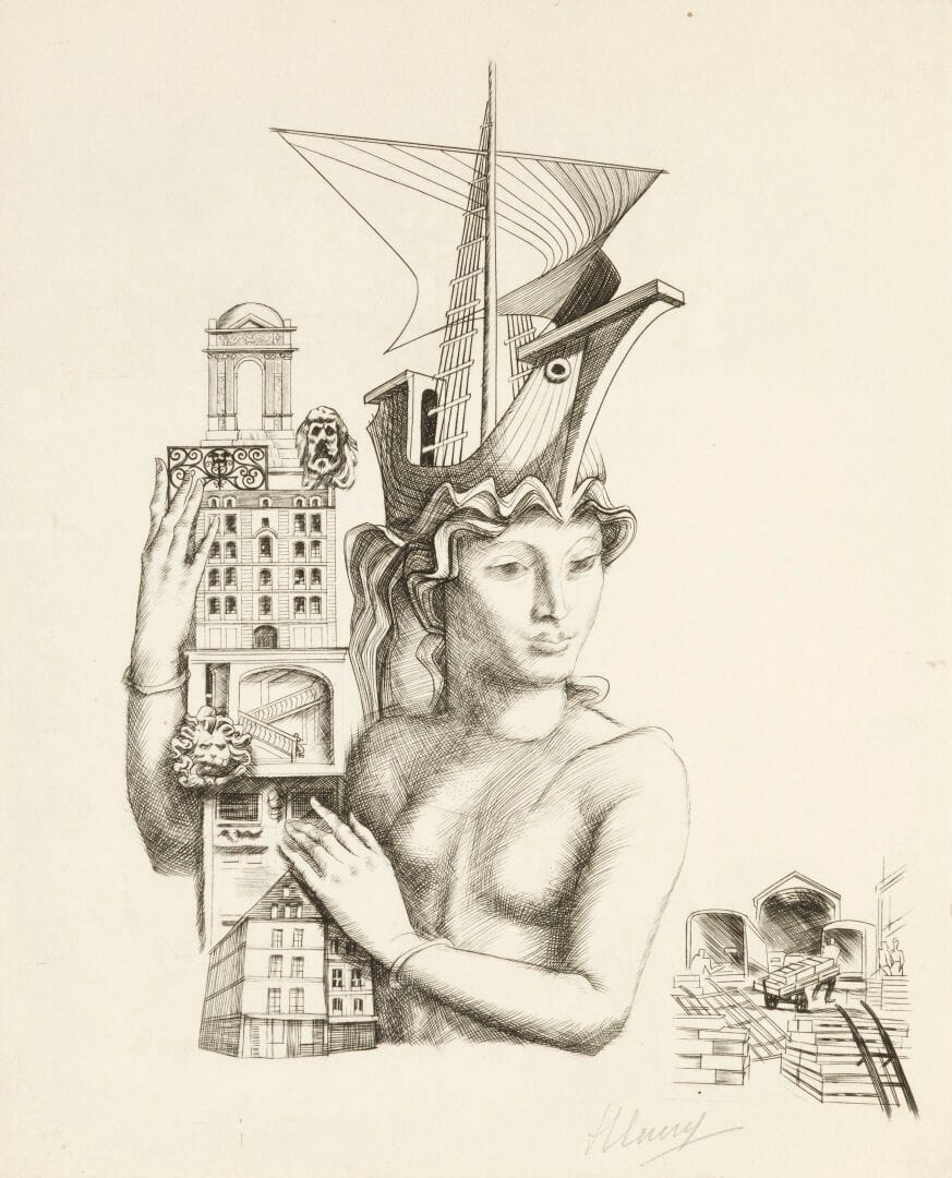 Robert Cami | Lot of 11 intaglio engravings and 1 drawing ...