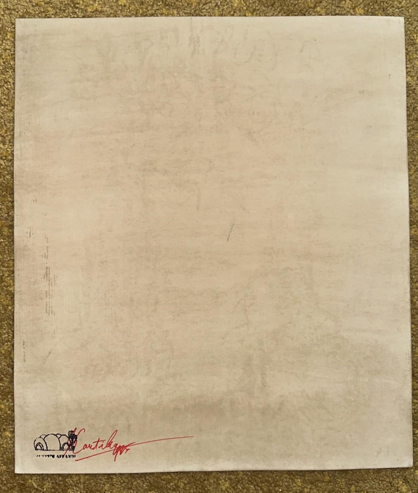 Affandi | Original drawing sketch signed On paper (1967) | MutualArt