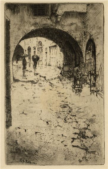 Ernest David Roth | Florentine Arches (1909) | MutualArt